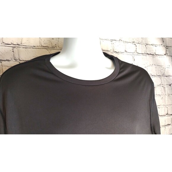 Tek Gear DryTek Men’s Grey Long Sleeve Performance T-Shirt XXL - Picture 4 of 6